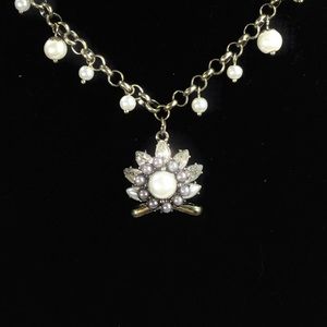 VanHeusen Antique Brass Long Statement necklace